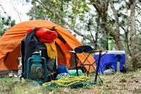 equipment-and-accessories-for-mountain-hiking-in-the-wilderness-picture-id926586802